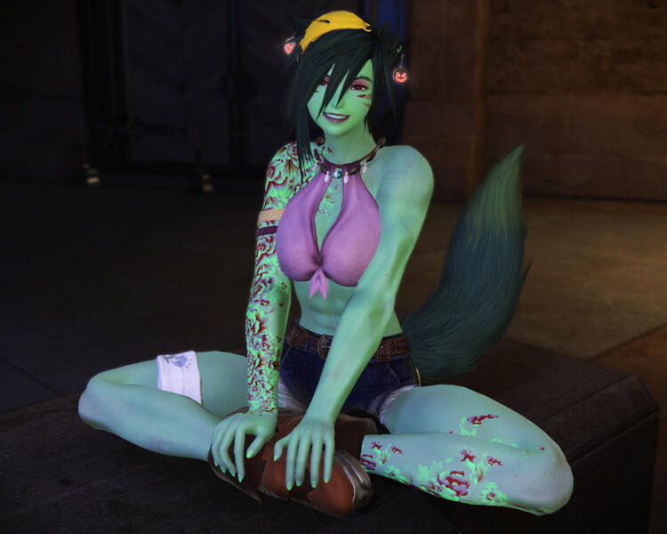 All Saint&#39;s Wake 2024 Alternate Costume &#39;Rottytops&#39;